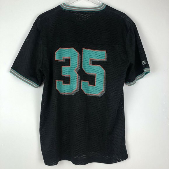 Stussy Tribe Black 2015 Football Mesh Jersey - Picture 10 of 11